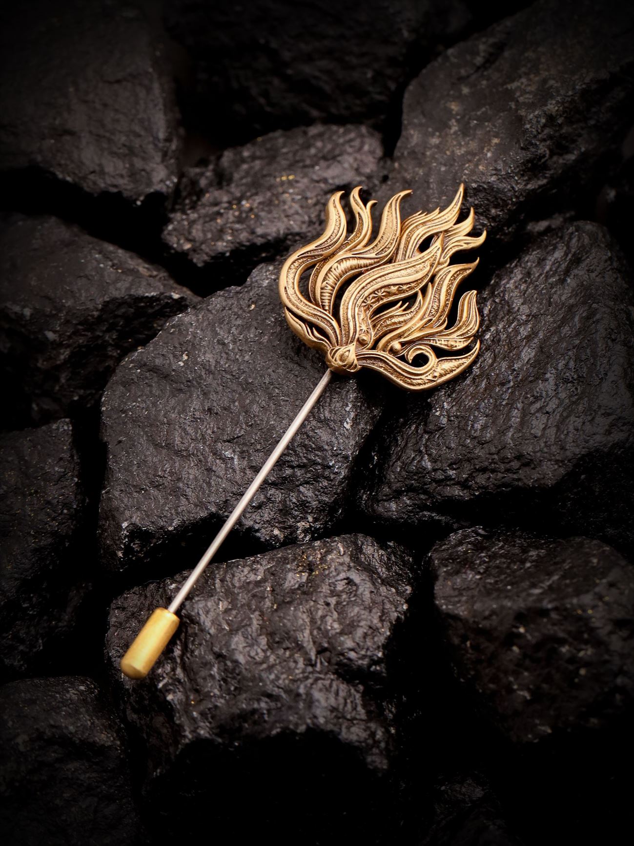 Flameborne Emblem Lapel Pin