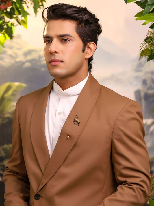 Prancing Herald Lapel Pin