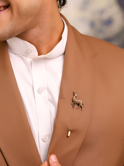 Prancing Herald Lapel Pin