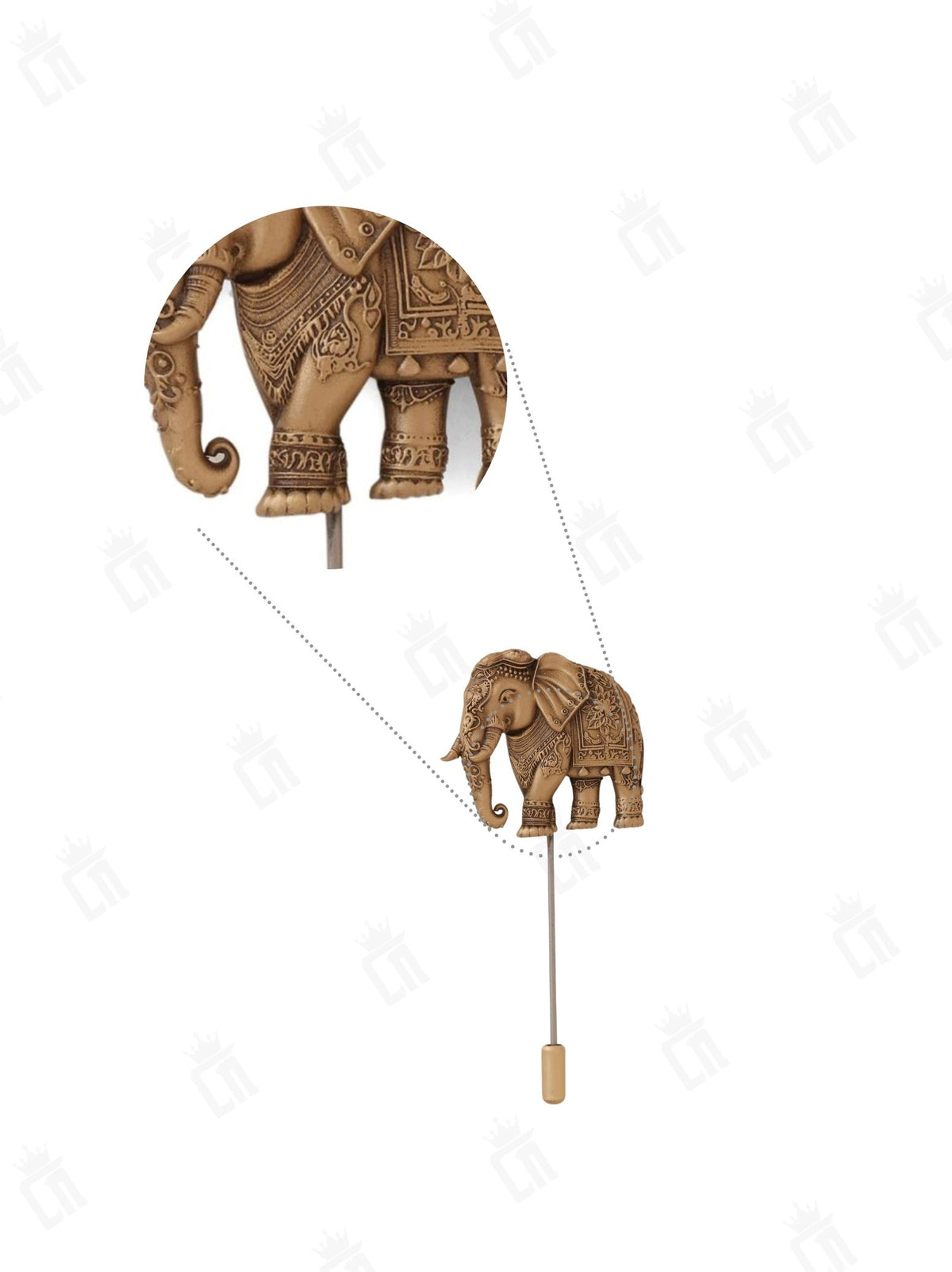 Elephant Emissary Lapel Pin