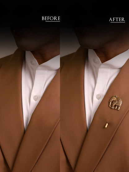 Elephant Emissary Lapel Pin