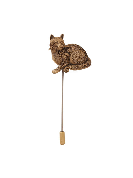 Feline Whisper Brooch