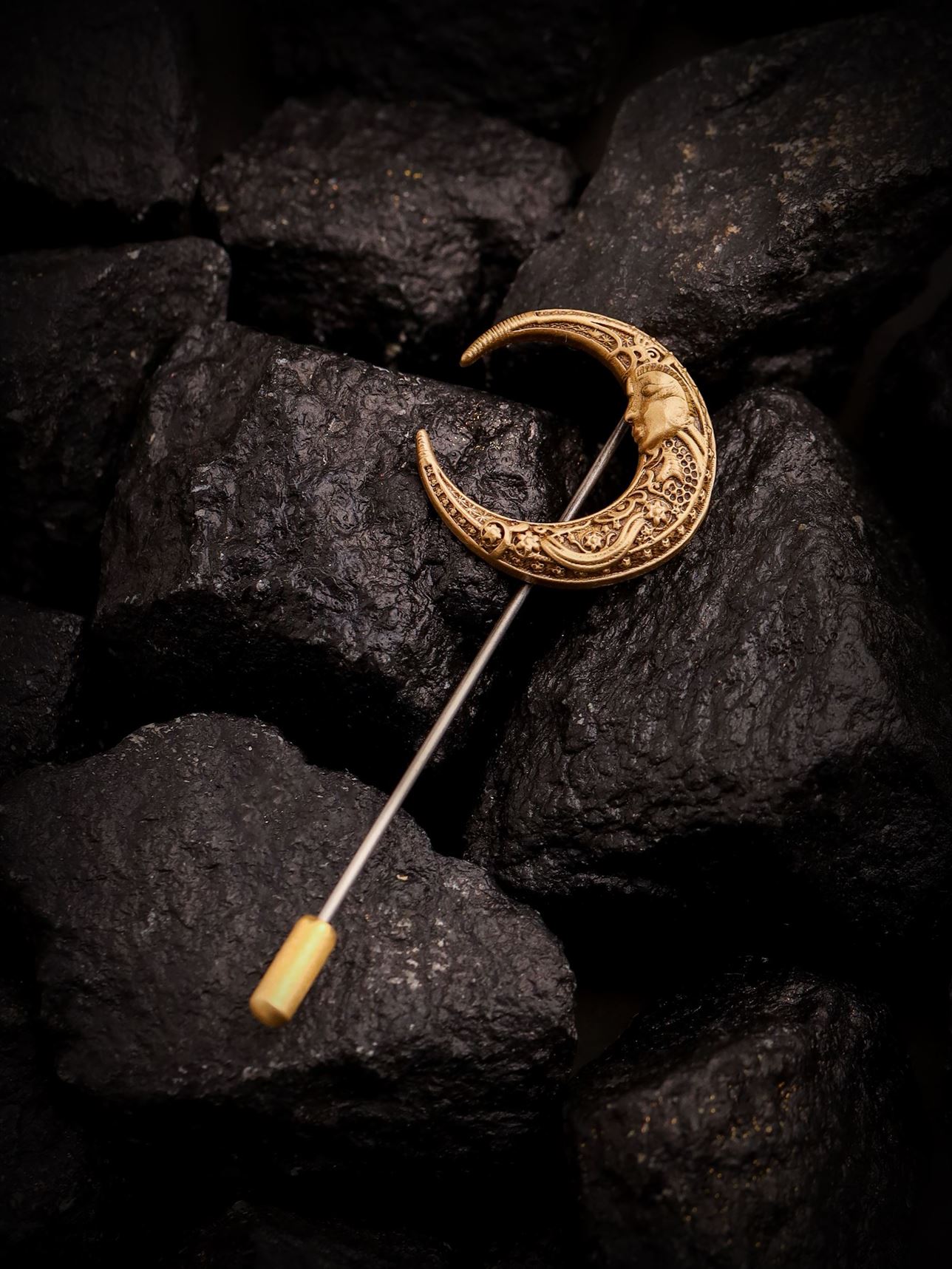 Lunaria Whisper Lapel Pin