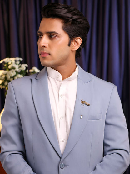 Ethereal Plume Lapel Pin