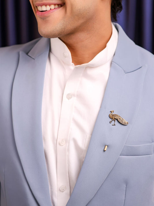 Ethereal Plume Lapel Pin