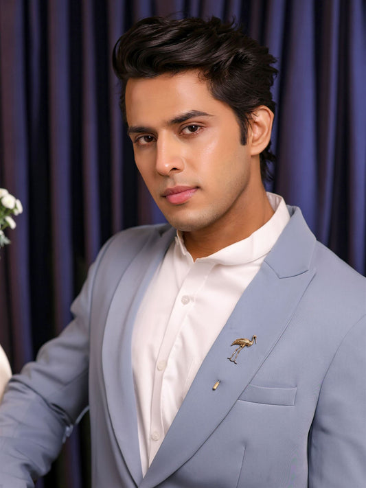 Heron's Elegance Pin