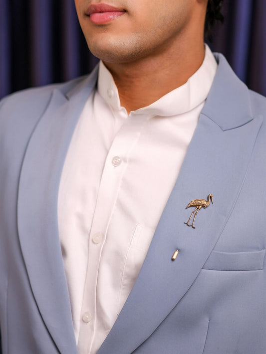 Heron's Elegance Pin