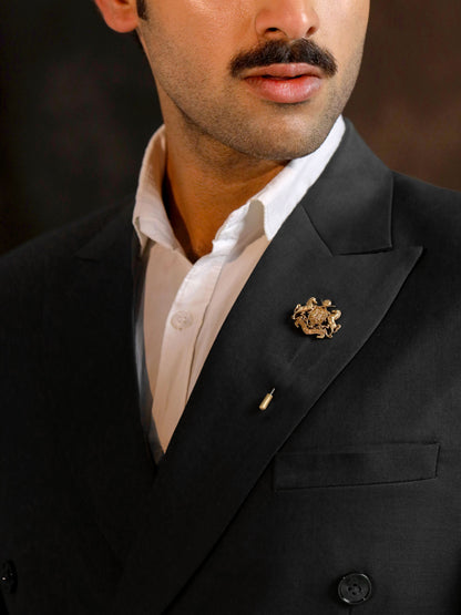 Royal Heritage Crest Lapel Pin