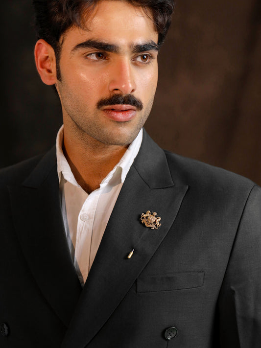 Royal Heritage Crest Lapel Pin