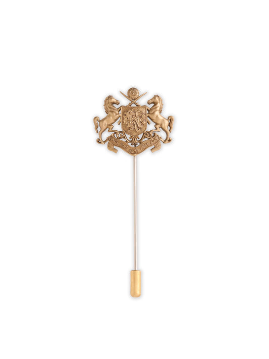 Royal Heritage Crest Lapel Pin