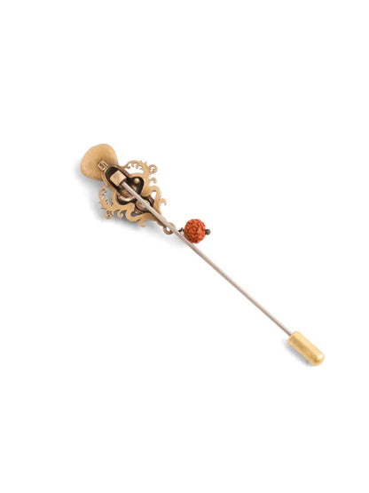 Serpent Shiva Lapel Pin