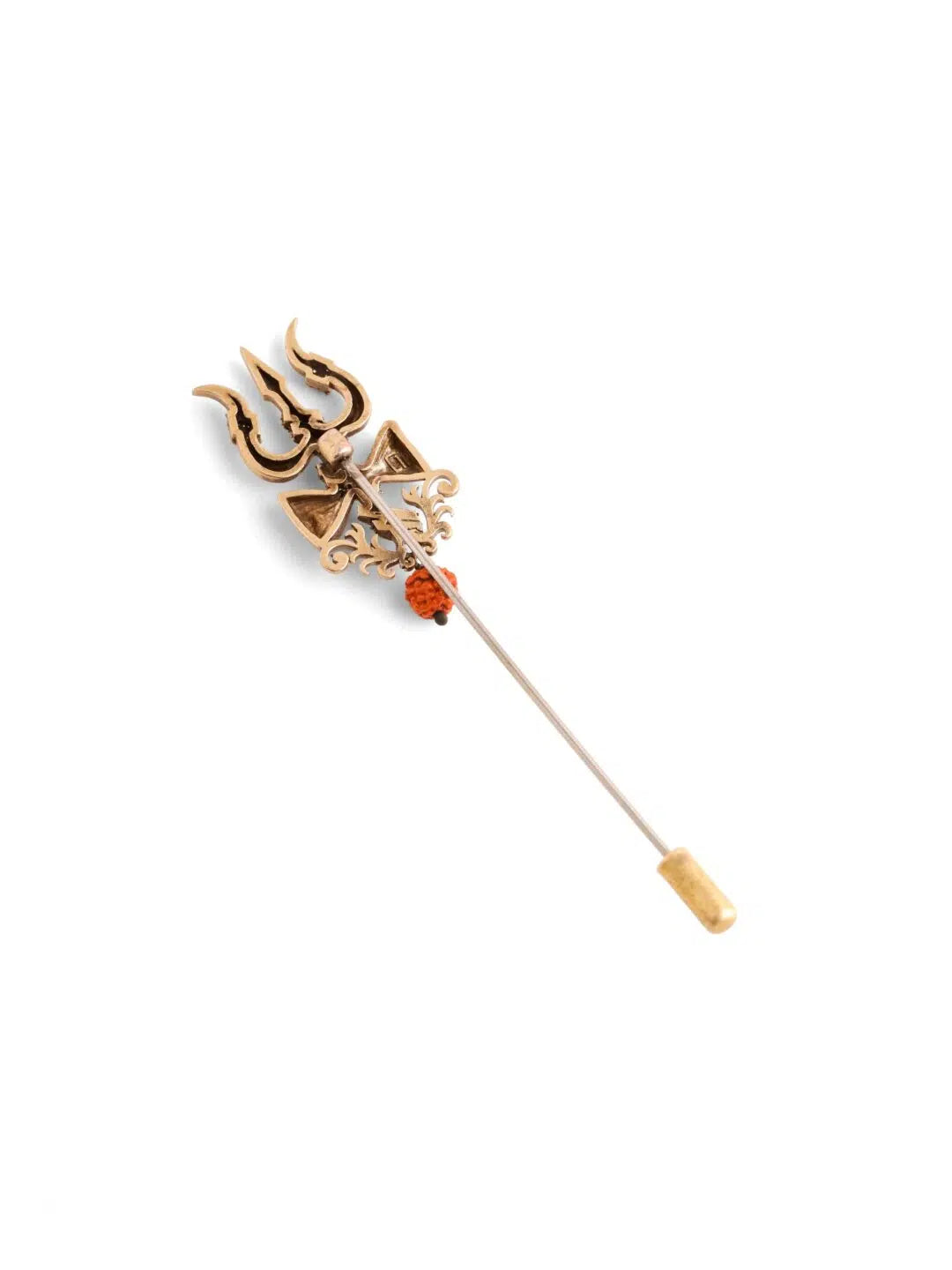 Sacred Trishul Emblem Lapel Pin