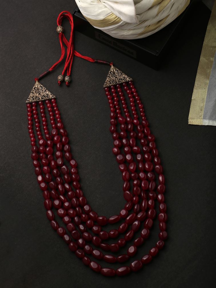 Red Pearl Mala