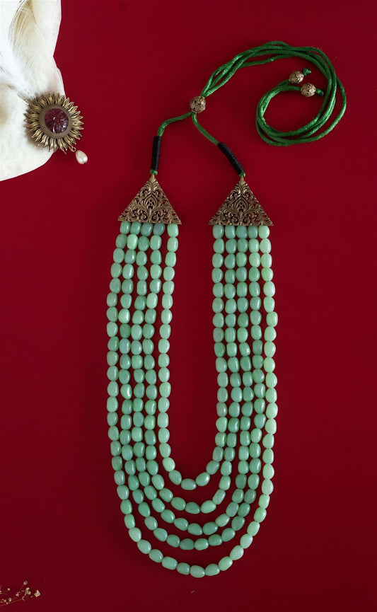 Green Glam Mala