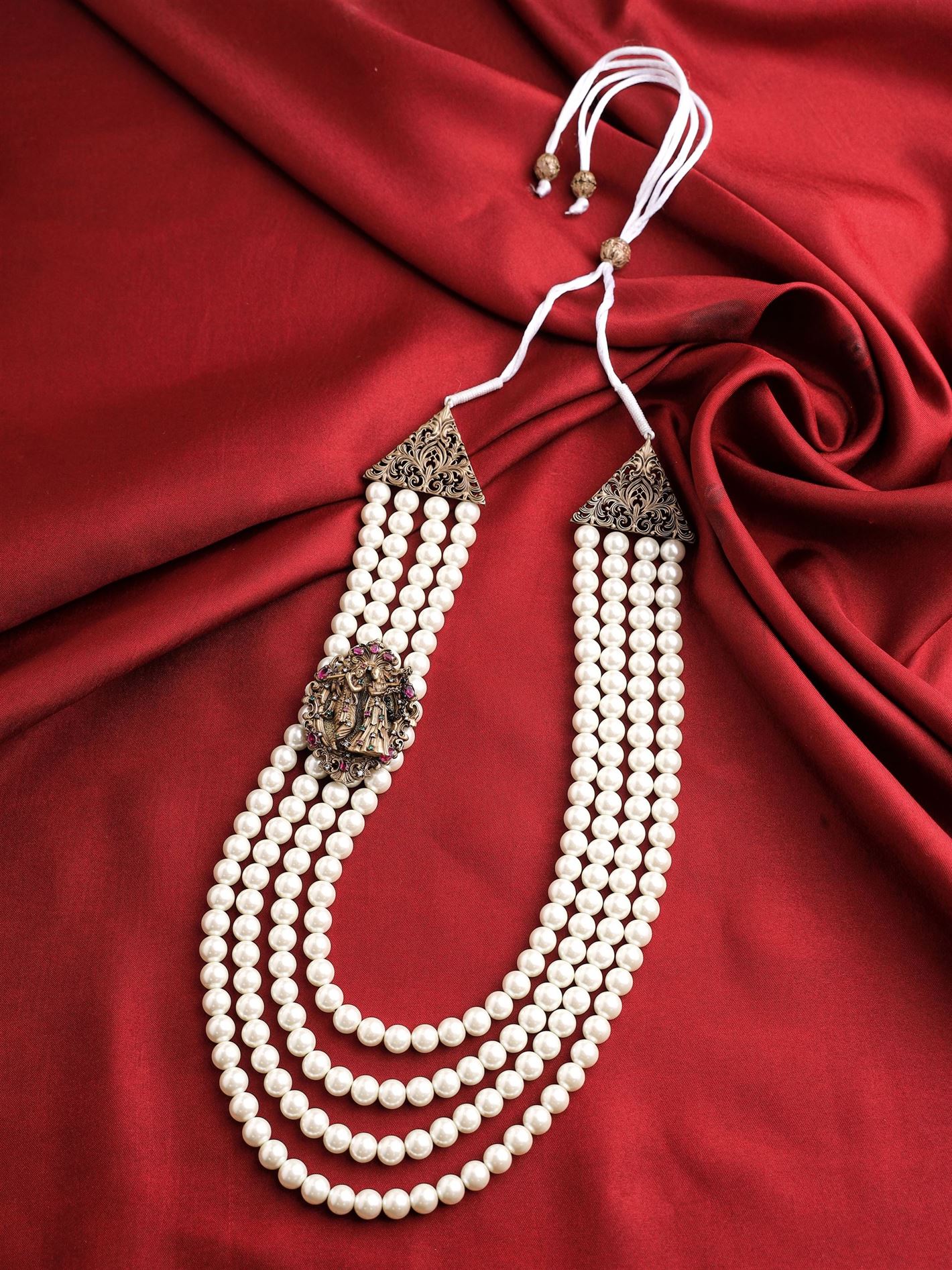 Radha Krishna Shimmer Mala