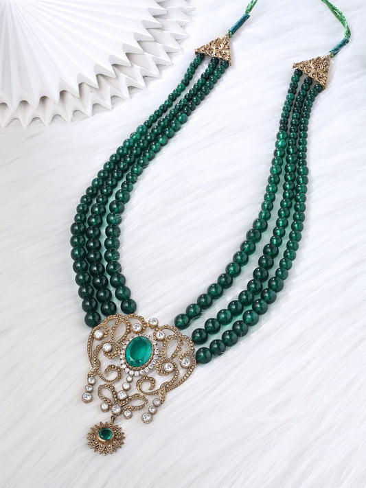 Green Shine Mala