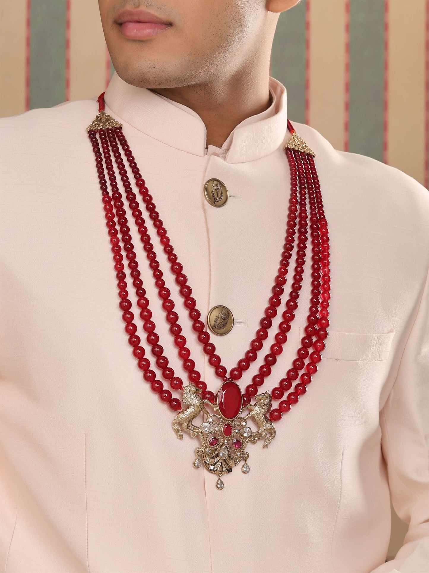 Magic Maroon Mala