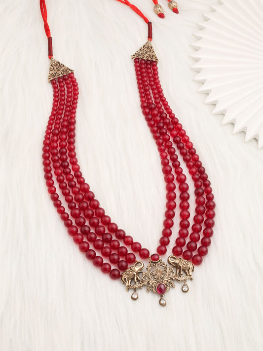 Elephant Red Mala
