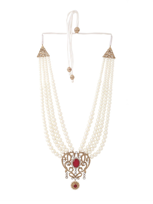 Shimmer of White Mala