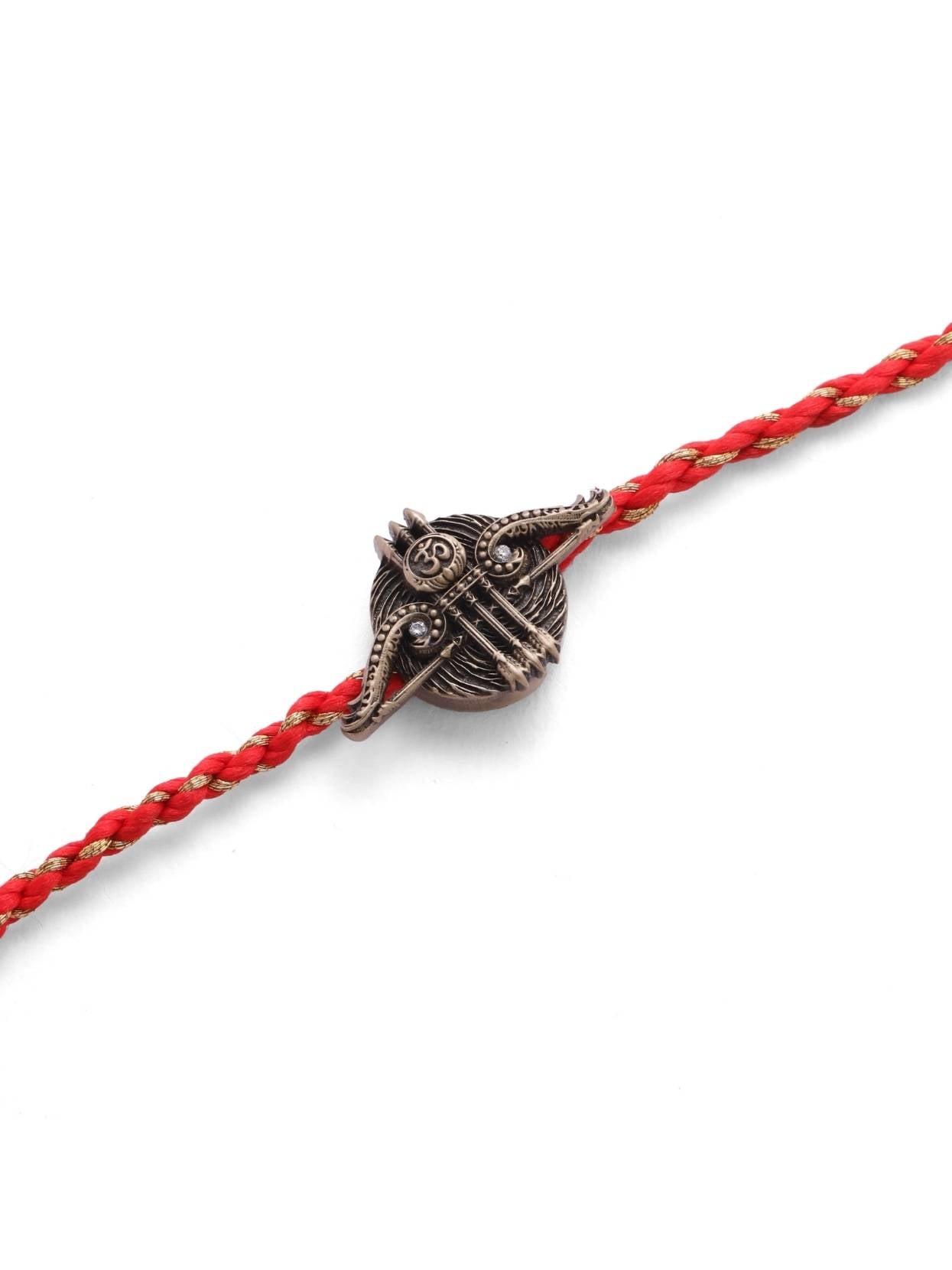 Khatu Shyam Ji Tridhanush Convertible Rakhi Button Cover