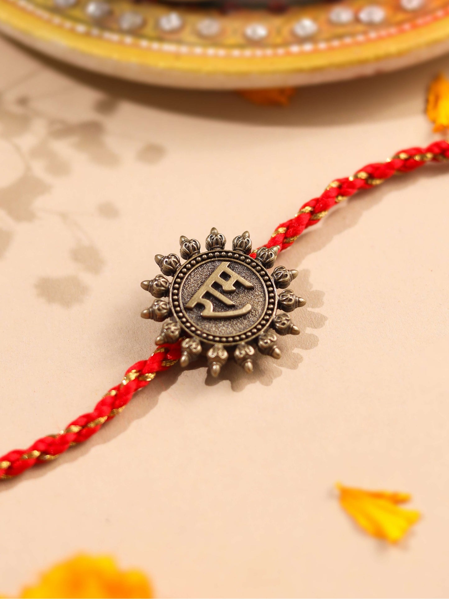 Shri Ram Premium Convertible Rakhi Button Cover