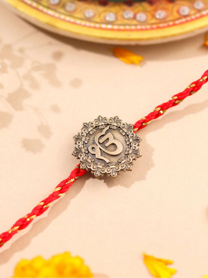 IK Onkar Motif Premium Convertible Rakhi Button Cover