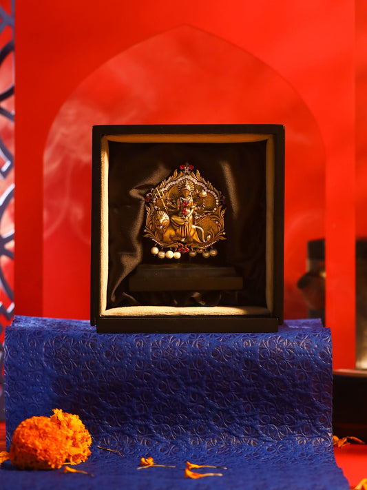 Goddess Durga car decor