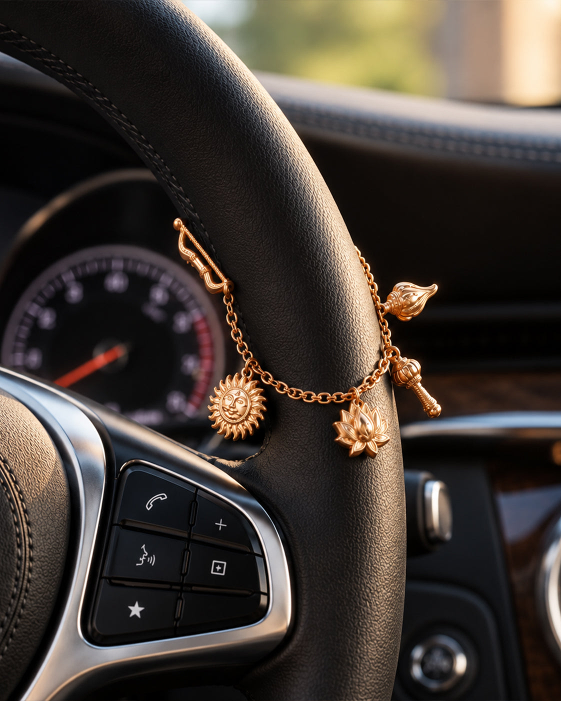 Suryavansh Safar Steering Charm