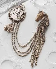 The Mustang-Timed Brooch