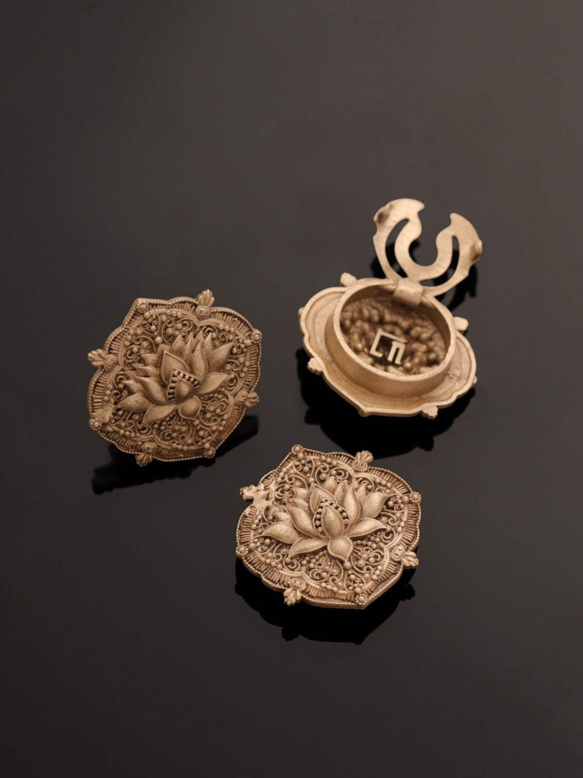 Iconic Lotus Button Cover