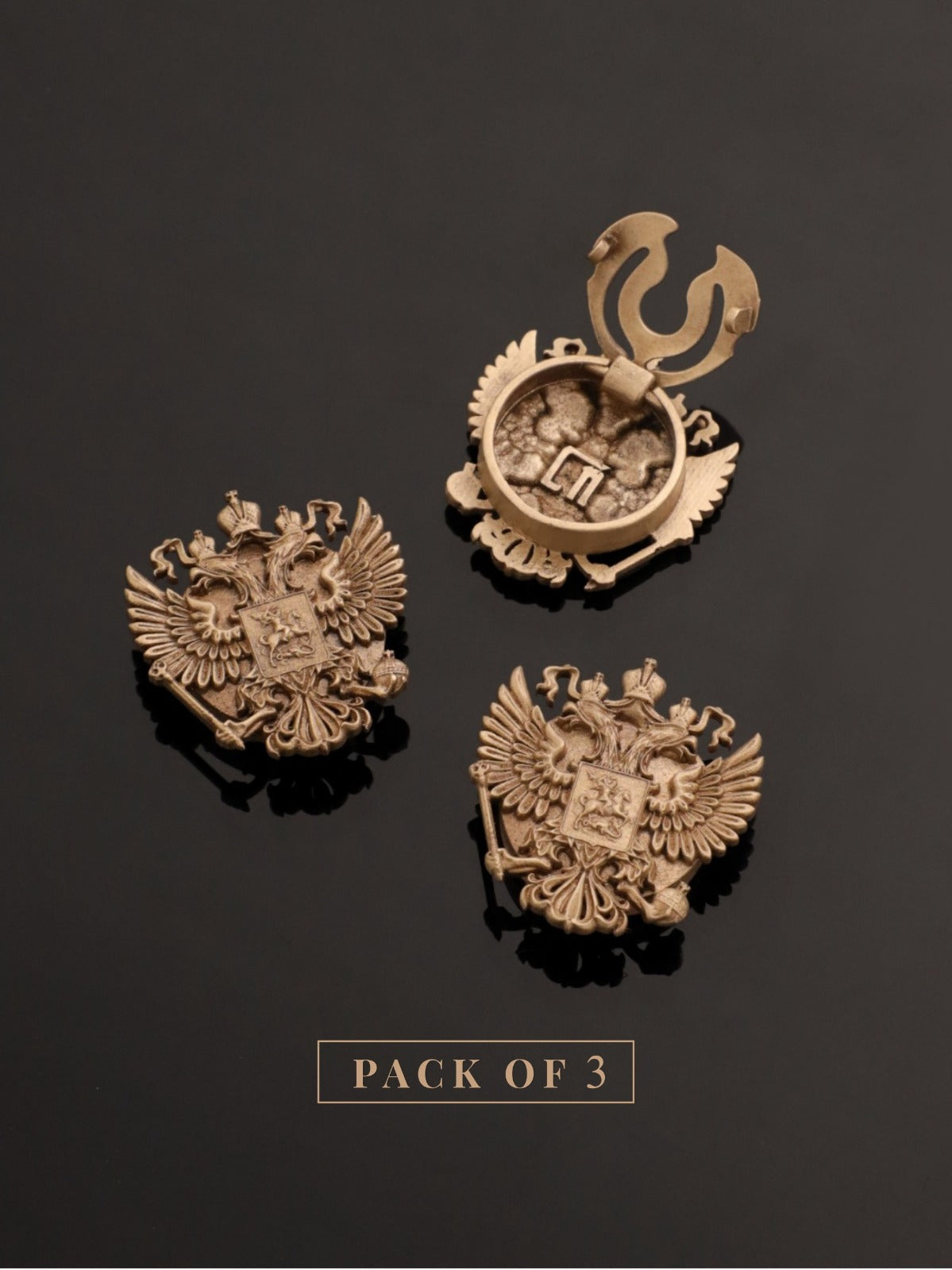 State Emblem Button Cover