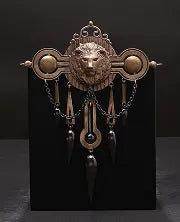 Aestheic Lion Brooch