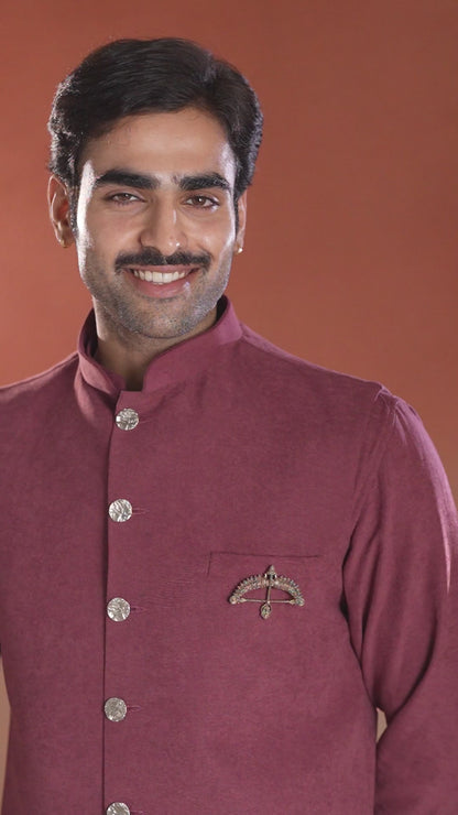 Raghuvansh Dhanush Brooch