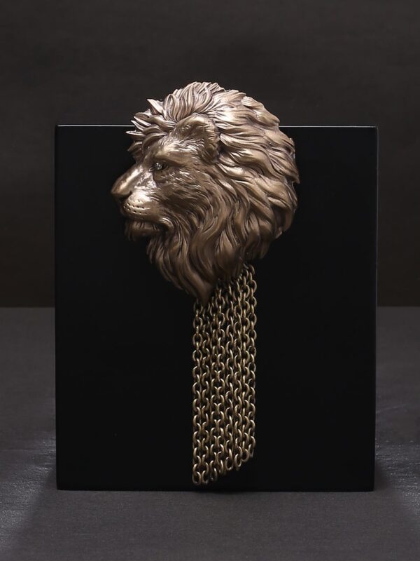 Lion Brooch