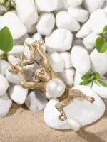 Pearl Monkey brooch - Buy Brooches for Men from Cosa Nostraa