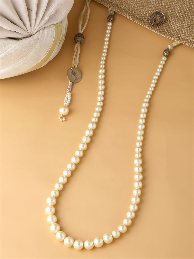 Vintage Signed M Marsala 14K Gold Freshwater Pearl Jewelry Set