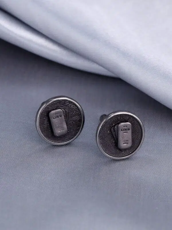 Gold Biscuit Cufflinks