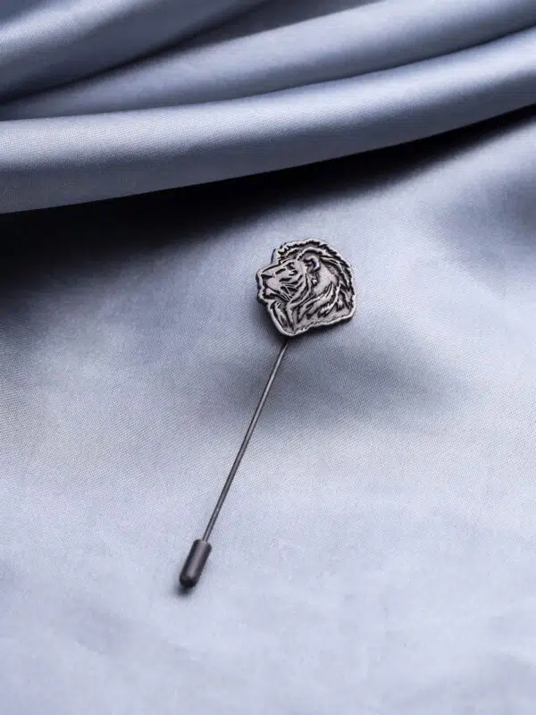 Lion's Mane Lapel Pin