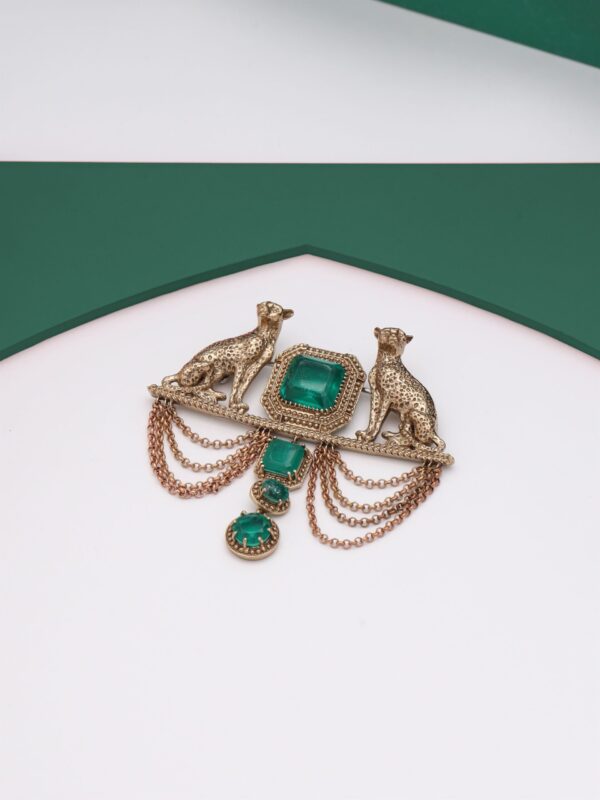 Shaandaar Cheetah Brooch