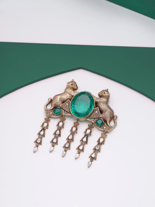Tez Cheetah Brooch
