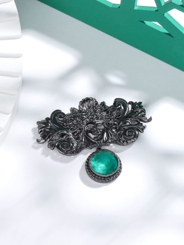 Medusa Brooch