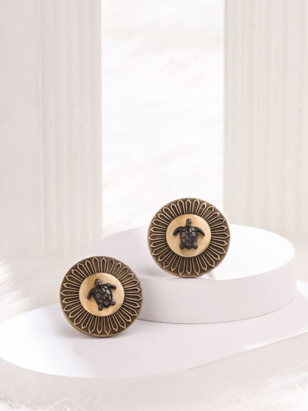 Turtle Twist Cufflinks