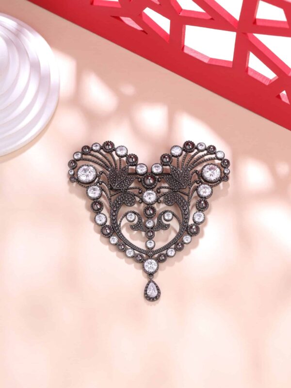 Victorian Heart Brooch