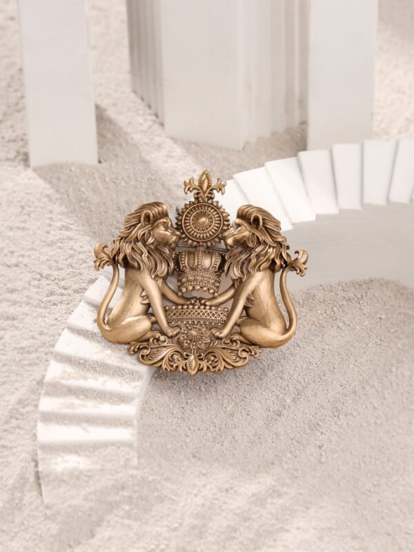 Dual Roar Brooch