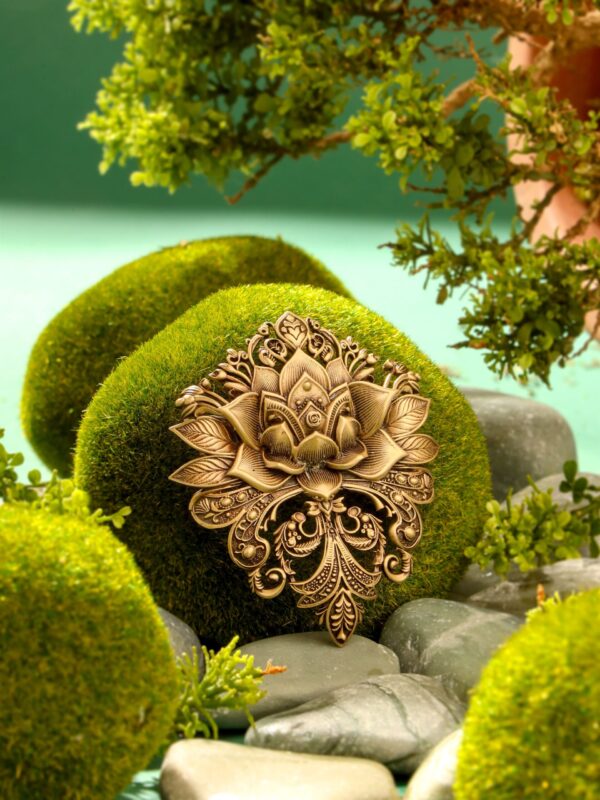 Lotus Magic Brooch