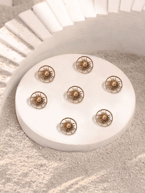 Solar Emblem Button