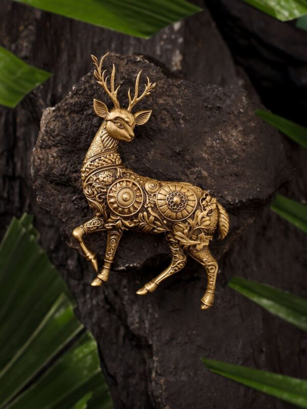 Noble Stag Emblem Brooch