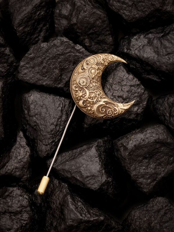 Lunar Elegance Lapel Pin