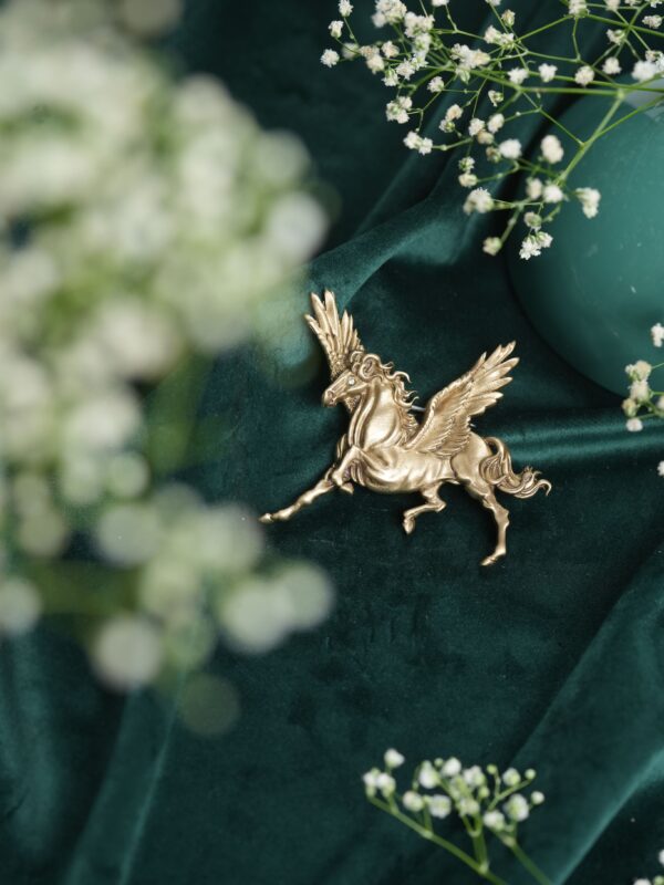 The Pegasus Horse Brooch