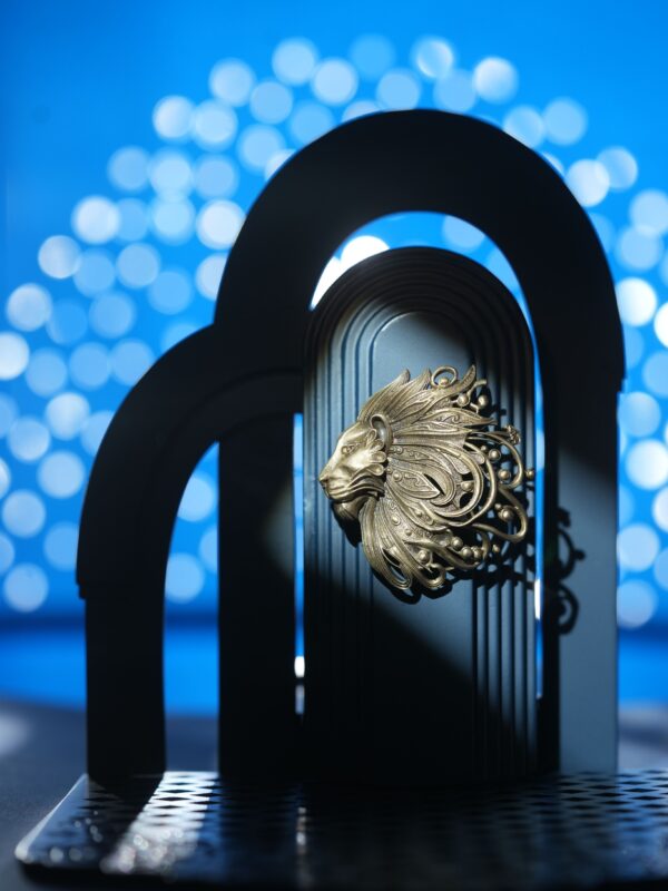 Superb Simba Brooch